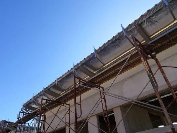 Steel Cladding Installation in Bear